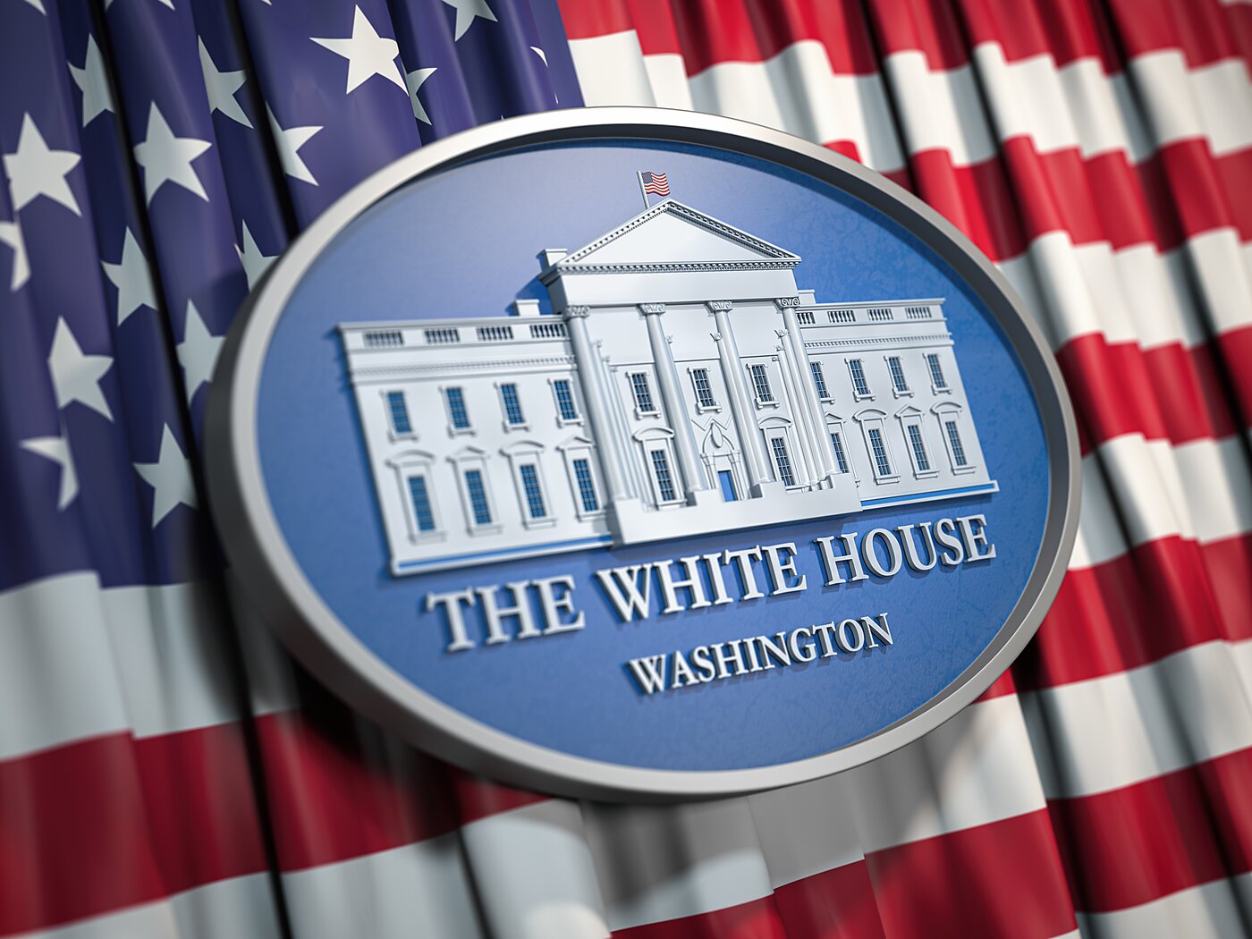 white house sign 