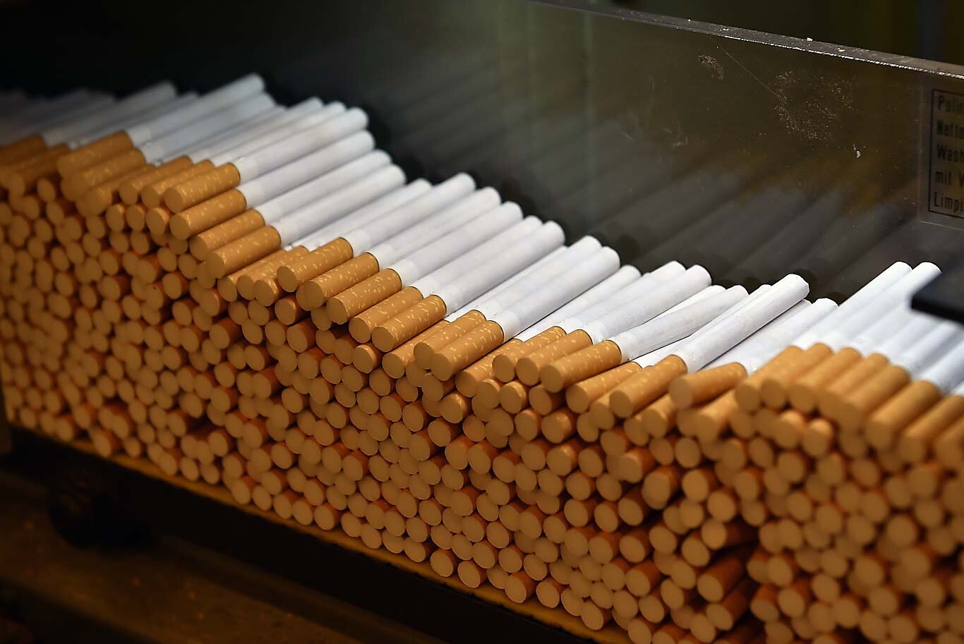 Cigarette production