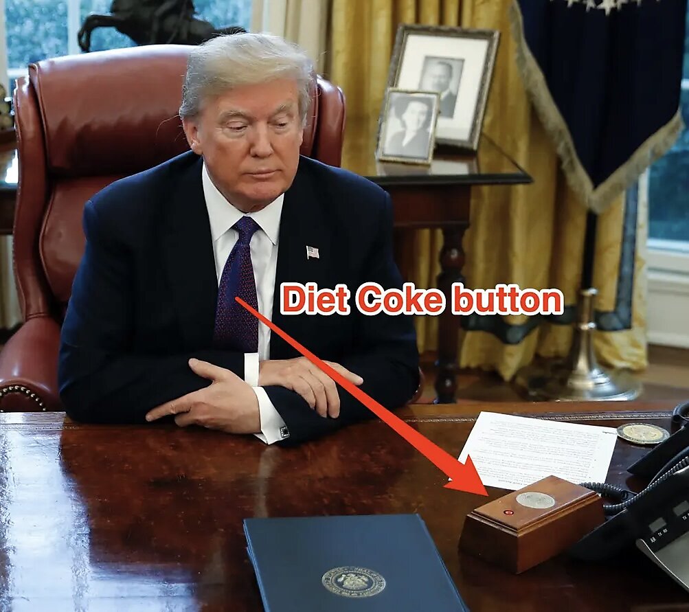 Diet Coke Button