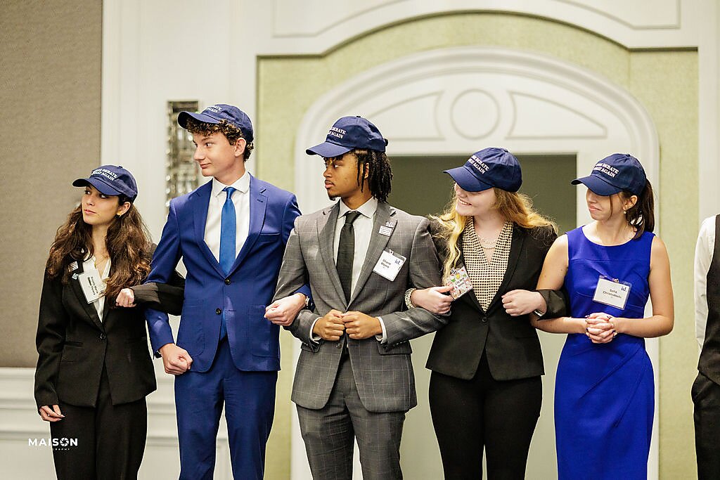 Finalists at Incubate Debate nationals.