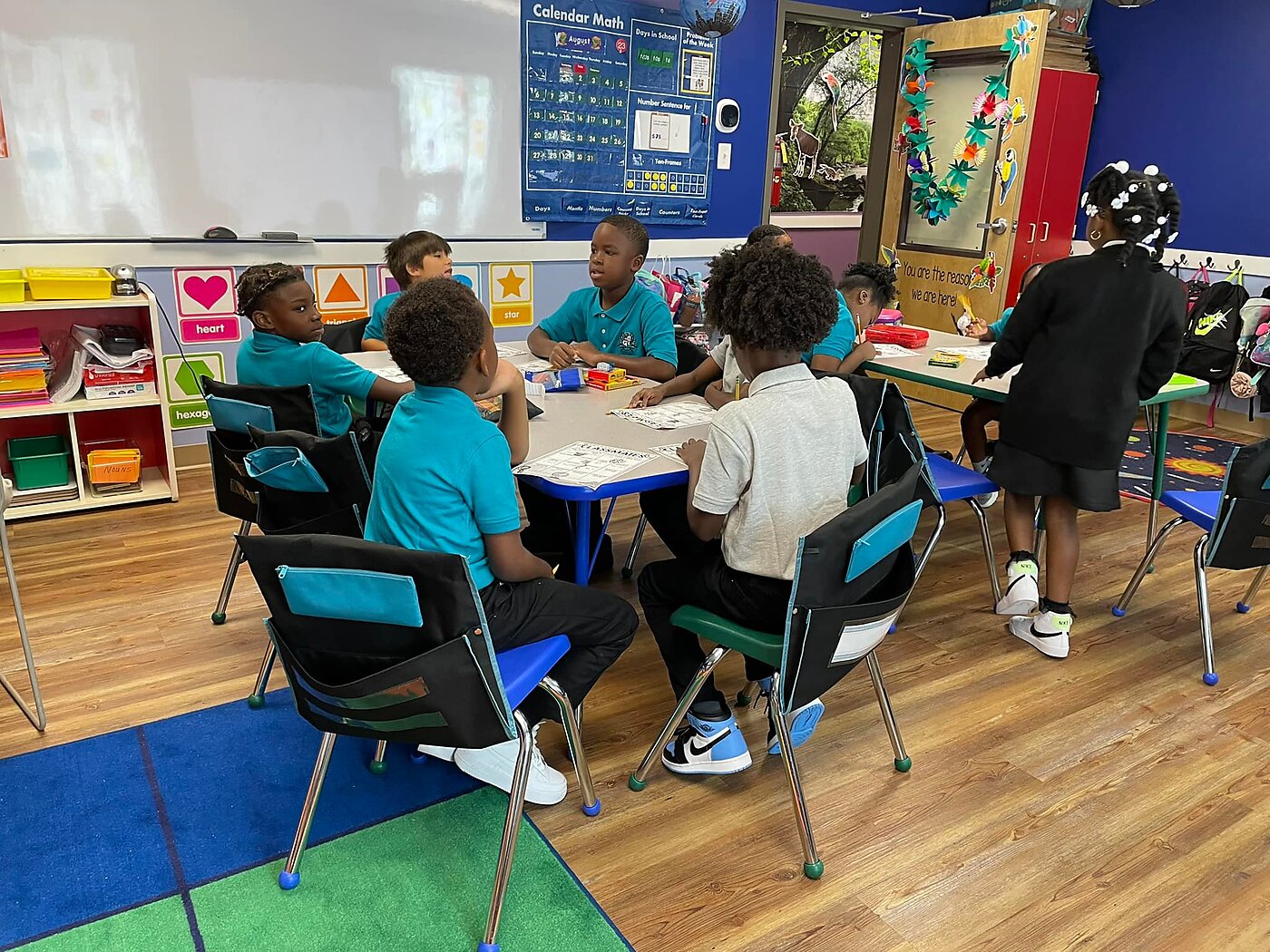 Class time at Savannah Legacy Academy